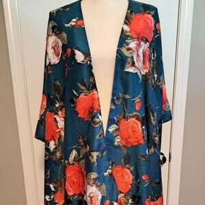 Sole Society Floral Kimono